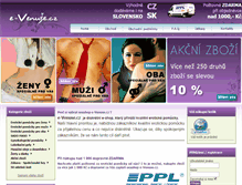 Tablet Screenshot of e-venuse.cz
